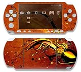 Orange Rose Decorative Protector Skin Decal Sticker for Sony Playstation PSP Slim / PSP 3000