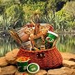 Fishing Gift Basket: The Fisherman's Creel