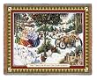 Twelve Days of Christmas Throw - 70 x 53 Blanket/Throw