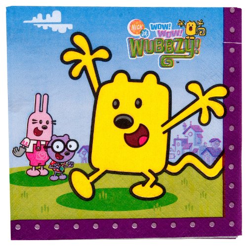 16 Wubbzy Lunch Napkins