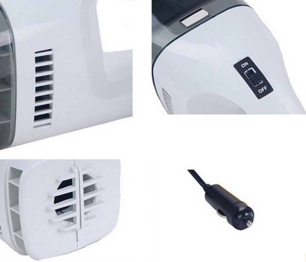 Купить 12V 60W Vehicle Auto Wet Dry Car Auto Vacuum Cleaner Black and