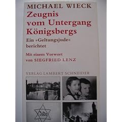 Zeugnis vom Untergang K�nigsbergs.