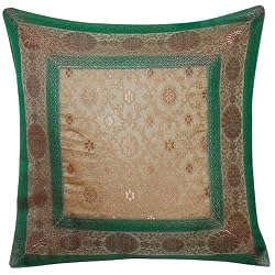 Pillowcases Country Decor India Silk Fabric (bcbr316)