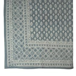 Bed Sheet Cotton Block Print Queen Size