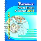 great britain  ireland 2013 mains roads atlas michelin tourist and motoring atlases