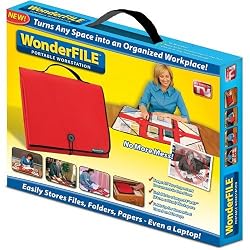 Wonderfile Portable Workstation (Red)