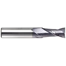 YG-1 E5020 Carbide Square Nose End Mills, Inch, TiAlN Finish, 30 Degree Helix, For Use With Aluminum/Aluminum Alloys, Plastics, Steel/Steel Alloys
