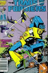 The Transformers # 16 : Plight of the Bumblebee (Marvel Comic Book 1987)