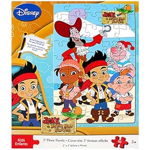 Jake and the Never Land Pirates 3 Foot Floor Puzzle [46 Pieces]: Amazon ...
