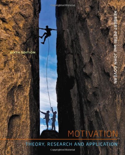 motivation theory research and application