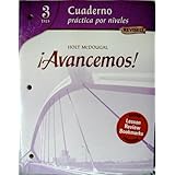 McDougal Littell Avancemos: Cuaderno: Practica Por Niveles (Student Workbook) with Review Bookmarks Level 3 (Spanish Edition)