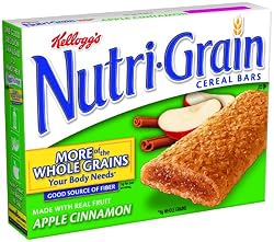 Nutri-Grain Cereal Bars, Apple Cinnamon, 8-Count Bars (Pack of 4)