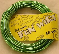 Fun Wire 24 Gauge Coil - Icy Kiwi