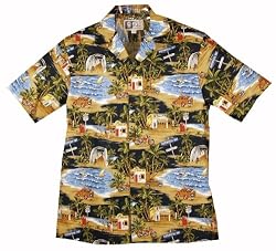 Haleiwa Village Hawaiian Shirt Top Quality