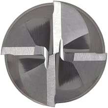 Niagara Cutter C430 Carbide Square Nose End Mills, Inch, Right Hand, Round Shank, TiCN Finish