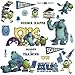 RoomMates RMK2243SCS Monsters University Peel and Stick Wall Decals