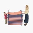 MAT BUGGY, HOLDS 22 2 REST MATS