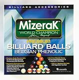 Mizerak P0510 Premium Belgian Phenolic Resin Billiard Balls - B000BB91BW