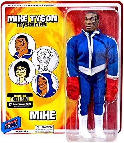 Mike Tyson Mysteries Mike Tyson with Boxing Gloves 8-Inch Action Figure - Convention Exclusive by Mike Tyson Mysteries