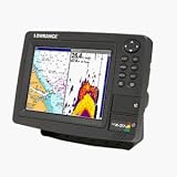 LOWRANCE LCX-37C COMBO W/ 200 KHZ DUCER AND LGC-3000 GPS ANT