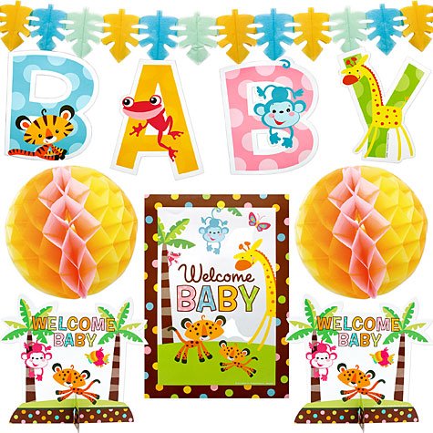 Amscan 200411 Fisher Price Baby Shower Decorating Kit