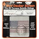 JCJ M-500 Mud Dauber Screen for RV furnace Outside Fitting