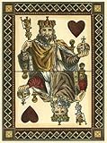 Let's Play Cards III HIGH QUALITY CANVAS Print With Light Added BRUSHSTROKES Unknown 13x19