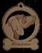 Weimaraner Ornament