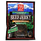 Double B Beef Jerky, Pepper, 3.5-Ounce Bag (Pack of 4)