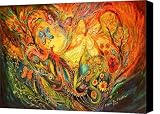 The Shining of the Summer Canvas Print / Canvas Art - Artist Elena Kotliarker