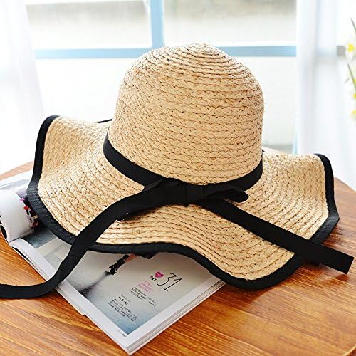 Daao Bows, Rafi Straw Hat, Sun Hat, Ladies Large Eaves Beach Hat