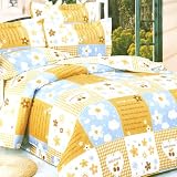 Blancho Bedding - [Countryside-2] 100% Cotton 4PC Duvet Cover Set (Queen Size)