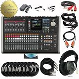 Tascam DP-24 Portastudio Headphone Cable Bundle