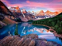 Buffalo Games Reflections: Mountains on Fire Jigsaw Bigjigs Puzzle (750 Piece)
