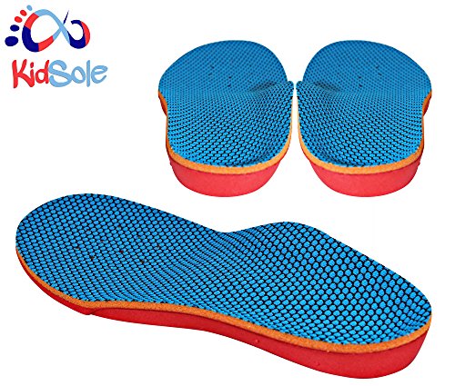 New Bouncy & Sturdy Technology Insole by Kidsole. For Active Kid s With Sensitive Feet Who Need Arch Support (Toddler Size 11-1.5 (20 CM))