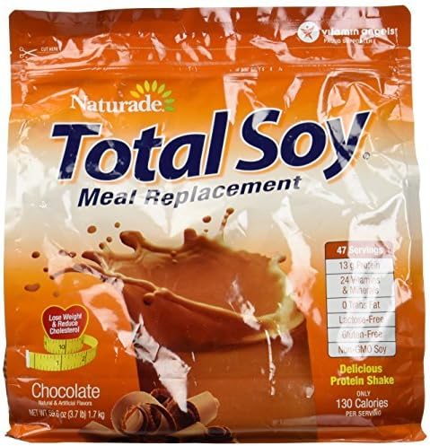 Total Soy-Naturade Soy Meal Replacement New Formula Chocolate Flavor 59.58oz by Total Soy