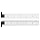 Starrett CH604R-6 6 2-Sided Steel Ruler with Hook