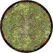 Bianco Round Rug - Italian Walnut (7'7")