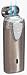 Magic Dynamo Satin Gun Dual Flame Cigar Lighter with Built-In Cigar Punch
