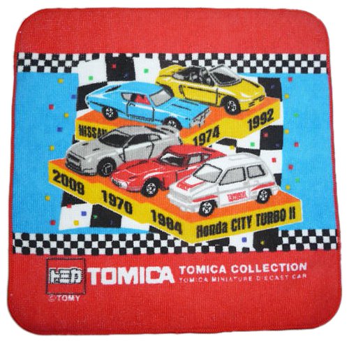 トミカ トミカコレクション TCF ミニタオル コレクション柄 乗用車柄タイプ