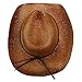 Customizable Raffia Straw Cowboy Hat - Natural
