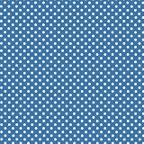 Creative Converting Paper Napkins, Beverage Size, Polka Dots on True Blue Color, 24-Count Packages (Pack of 6)