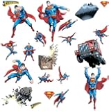 RoomMates RMK1194SCS Superman: Day Of Doom Peel & Stick Wall Decals