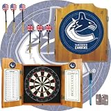 Vancouver Canucks Dartboard Cabinet