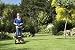 Outdoor Living : WORX WG782 14-Inch 24-Volt Cordless Lawn Mower with IntelliCut