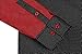 Coofandy Men's Fashion Turn Down Collar Patchwork Contrast Polka Dots Casual Shirts,Medium,Black