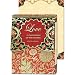 Love is the poetry of the senses Gold Foil Embellished Notepad