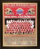 1994 San Francisco 49ers Super Bowl Champions Plaque