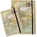 World Travels Combination set: one small and one medium elastic bound notebook
