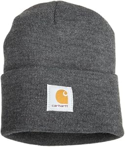 Carhartt Men's Acrylic Watch Hat,Coal Heather,One Size